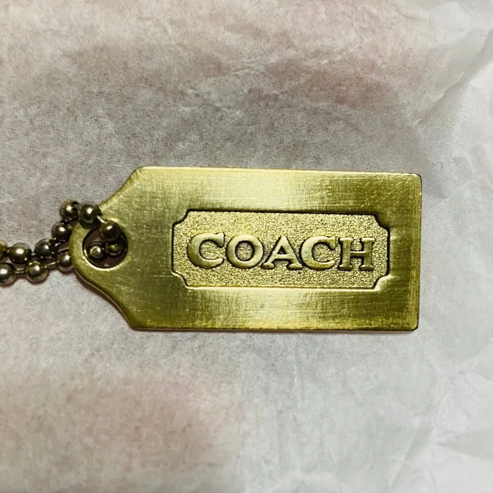 Brass Coach Tag